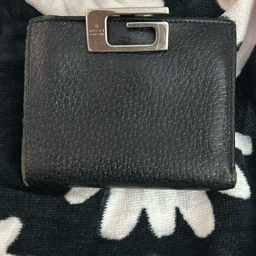 Gucci Black Leather Wallet